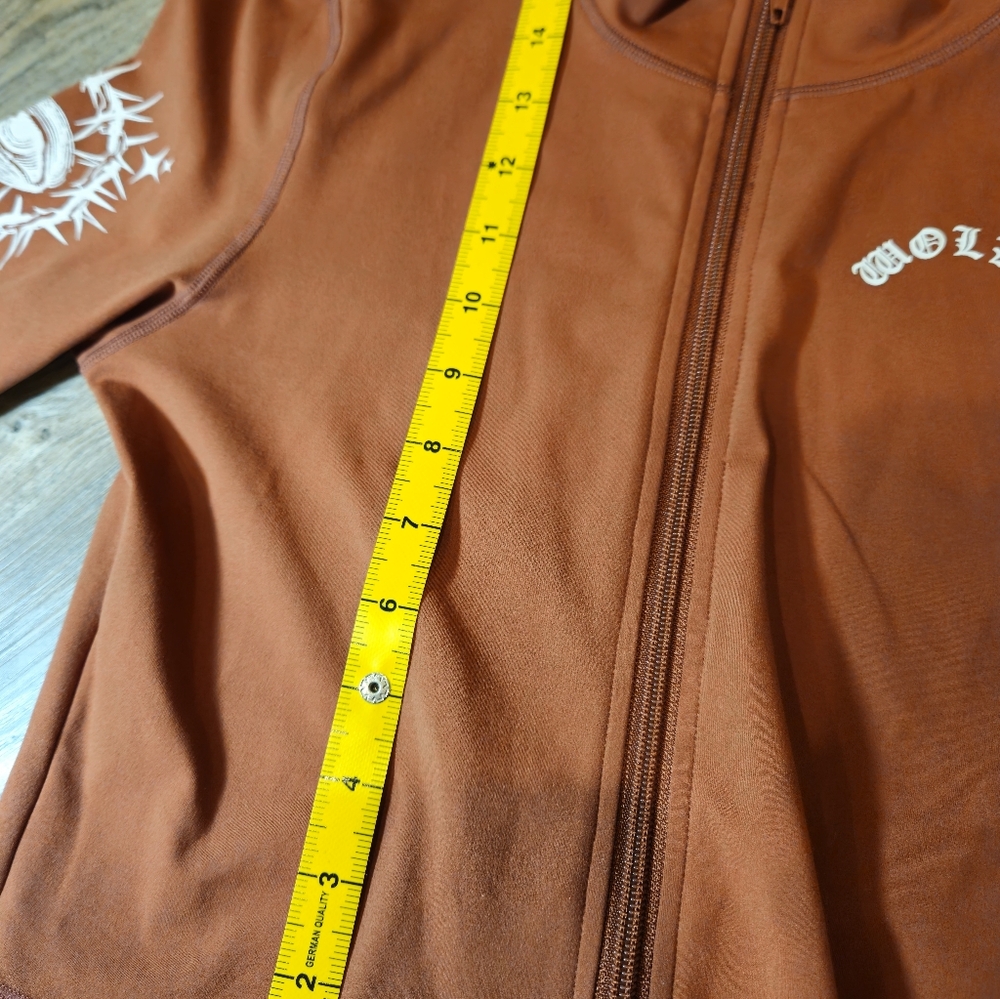 Darcsport Wolves Limited Edition Zip Up Jacket Medium Cropped Graphic 43/500 - Picture 7 of 7
